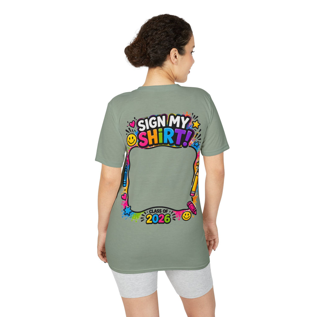 Last Day of School T-Shirt — "OMG! It's My Last Day of School" Sign-My-Shirt 2026