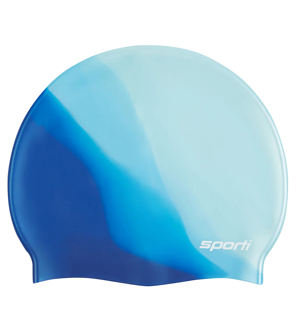 Multi Color Silicone Swim Cap