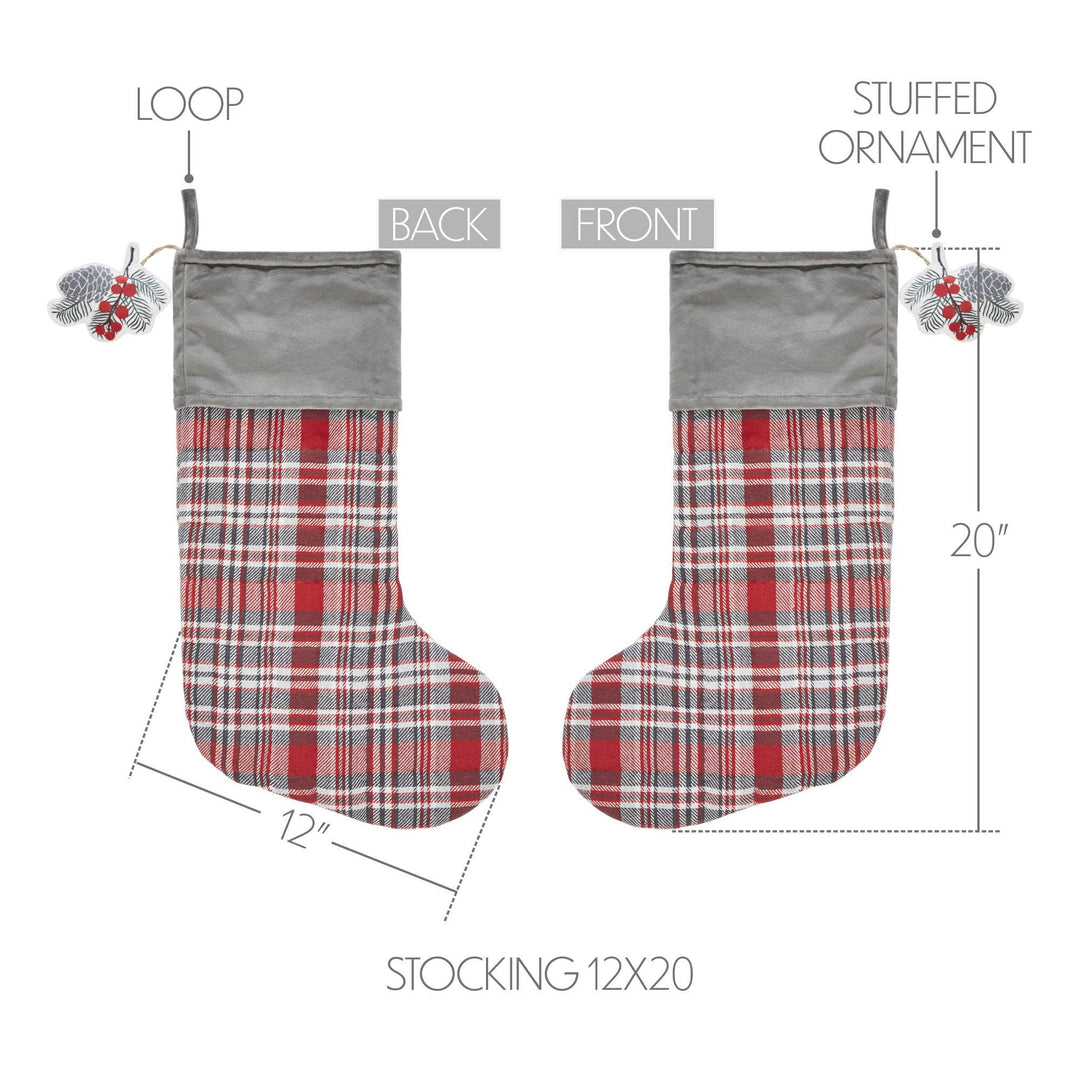 Gregor Plaid Stocking