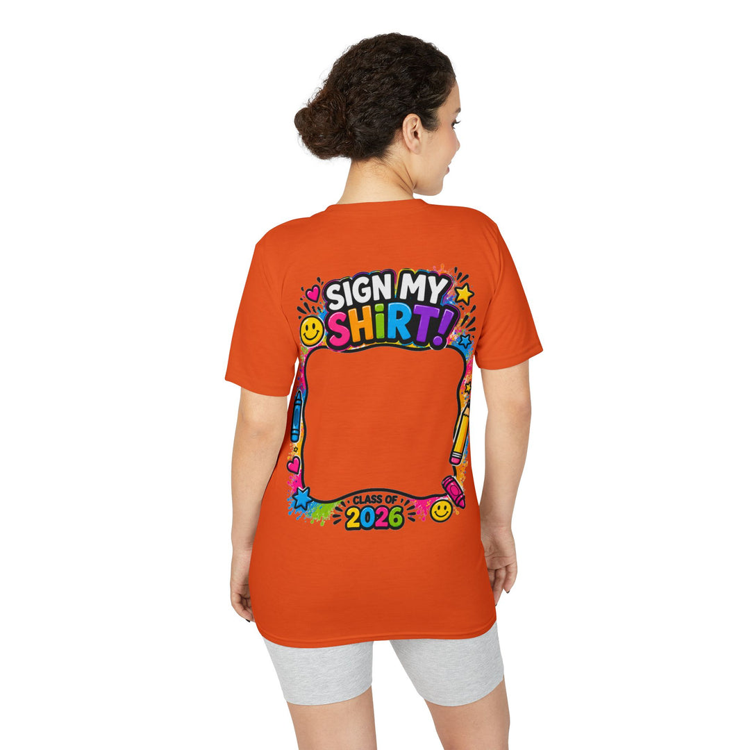 Last Day of School T-Shirt — "OMG! It's My Last Day of School" Sign-My-Shirt 2026
