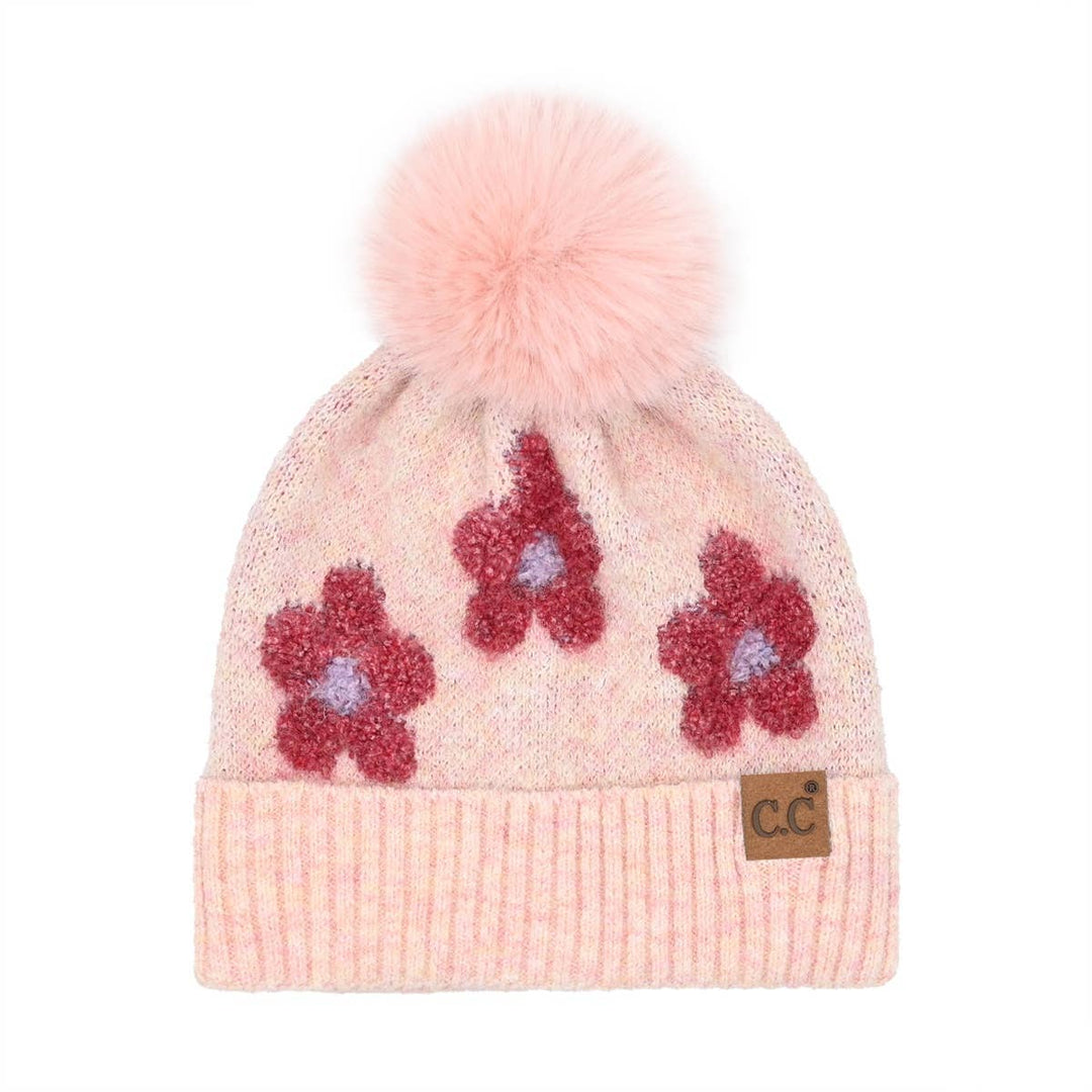 Pom Beanie -Daisy