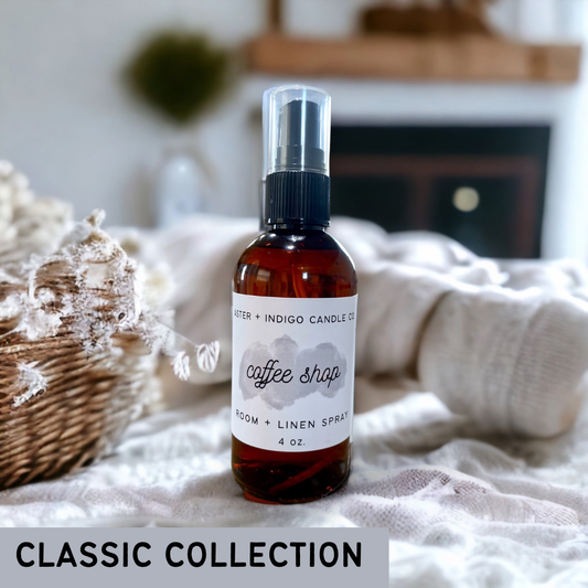 Coffee Shop | Room + Linen Spray | 4oz