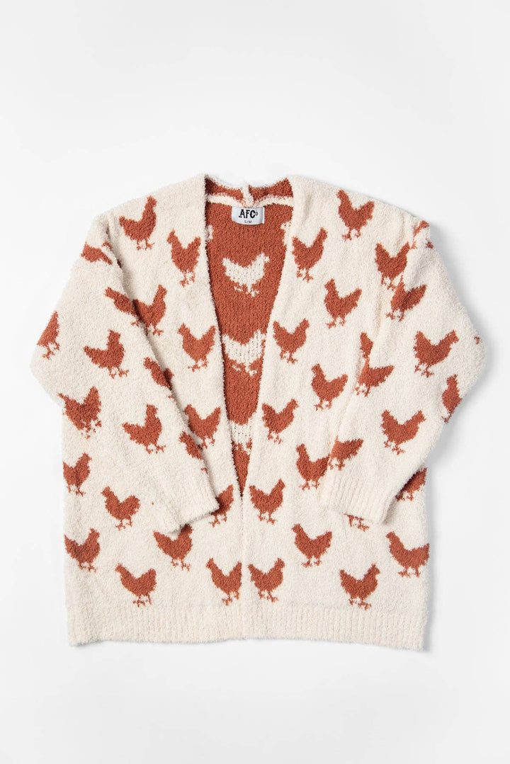 Western Chicken Luxe Cardigan