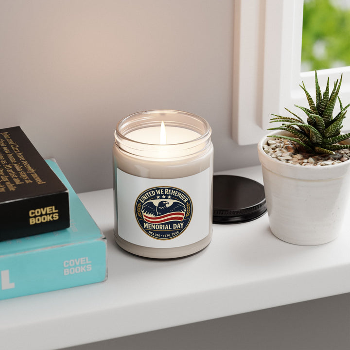 USA 250 Memorial Day Soy Candle | 1776–2026 patriotic vintage distressed