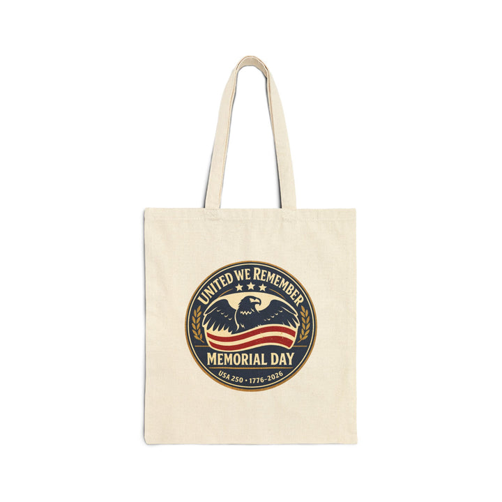 USA 250 Memorial Day Tote | 1776–2026 Vintage Distressed Americana
