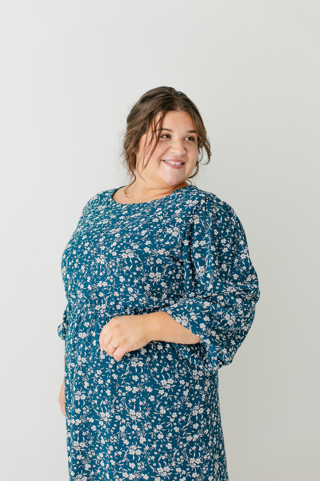 'Naomi' Floral Midi Dress