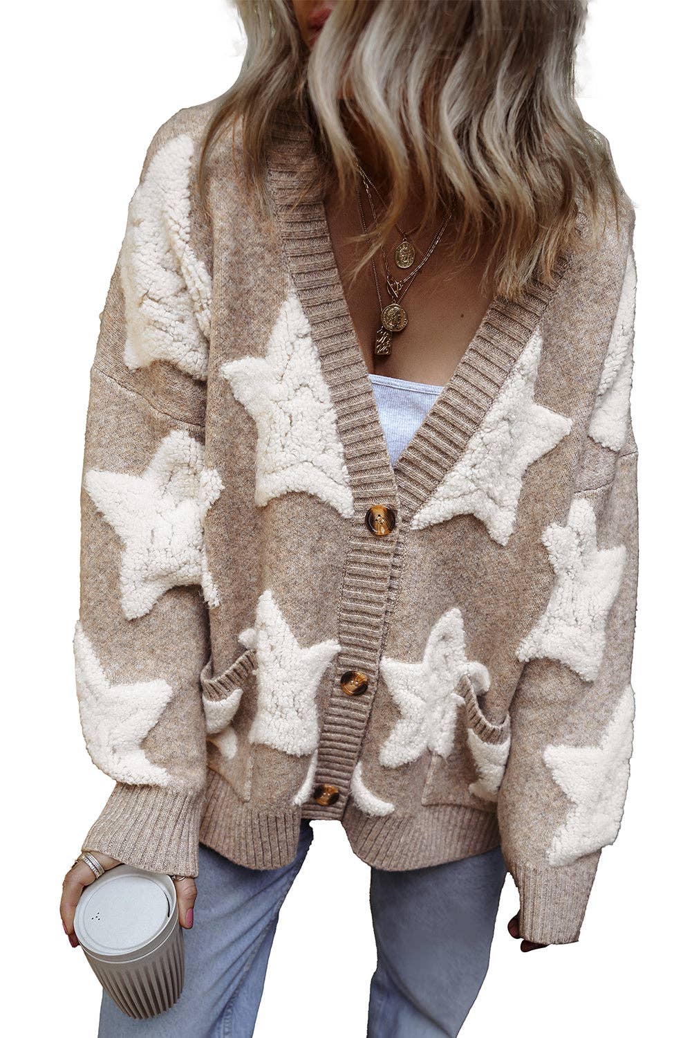 Sherpa Star Cardigan