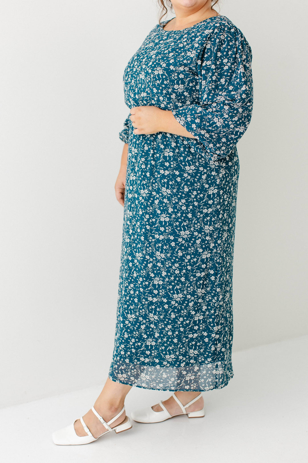 'Naomi' Floral Midi Dress