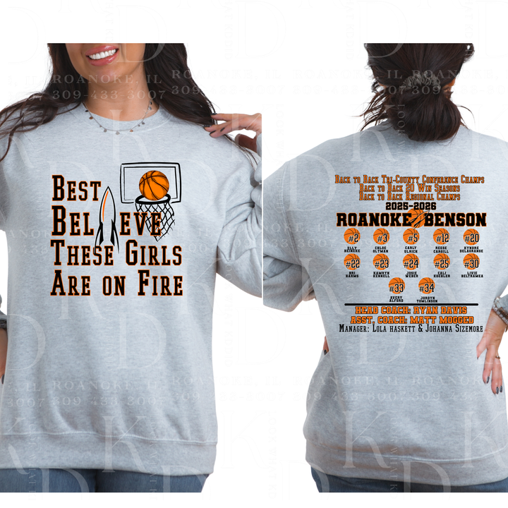 Lady Rockets Girls on Fire (No Fire)