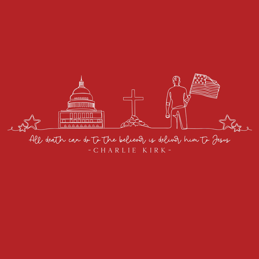 Charlie with flag