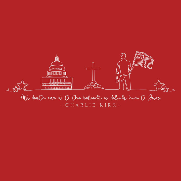 Charlie with flag
