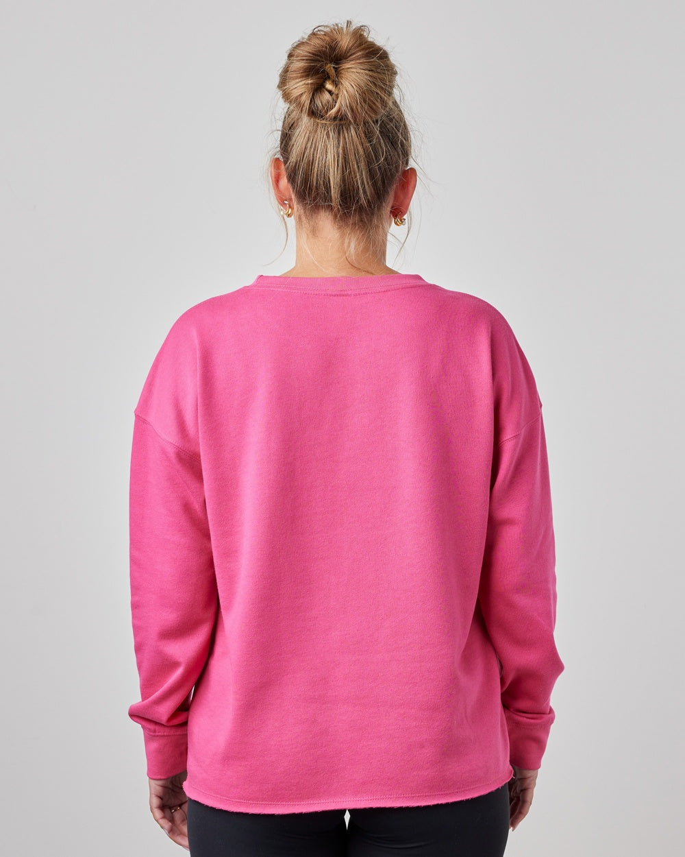 Drop Shoulder Beach Fleece Crew