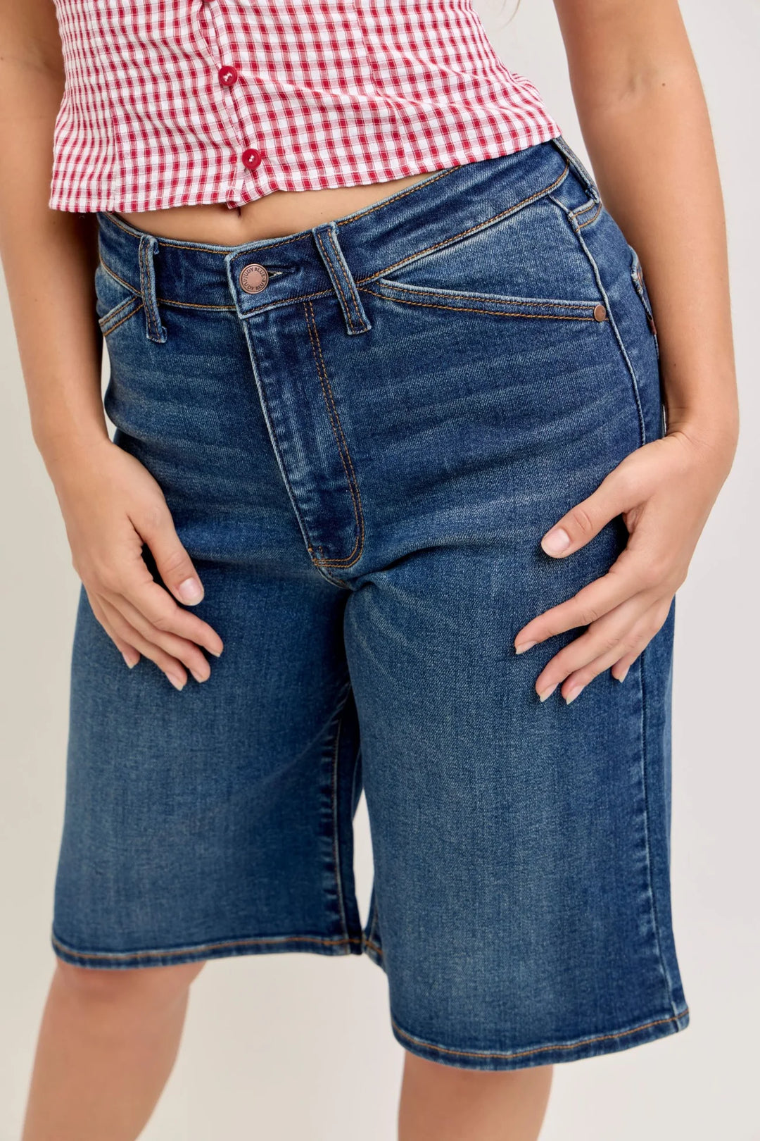 High Waist Denim Short Judy Blue