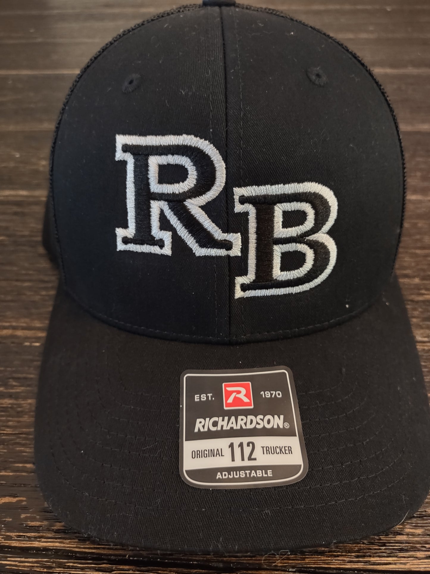 RB Stacked Flat Embroidered Hat