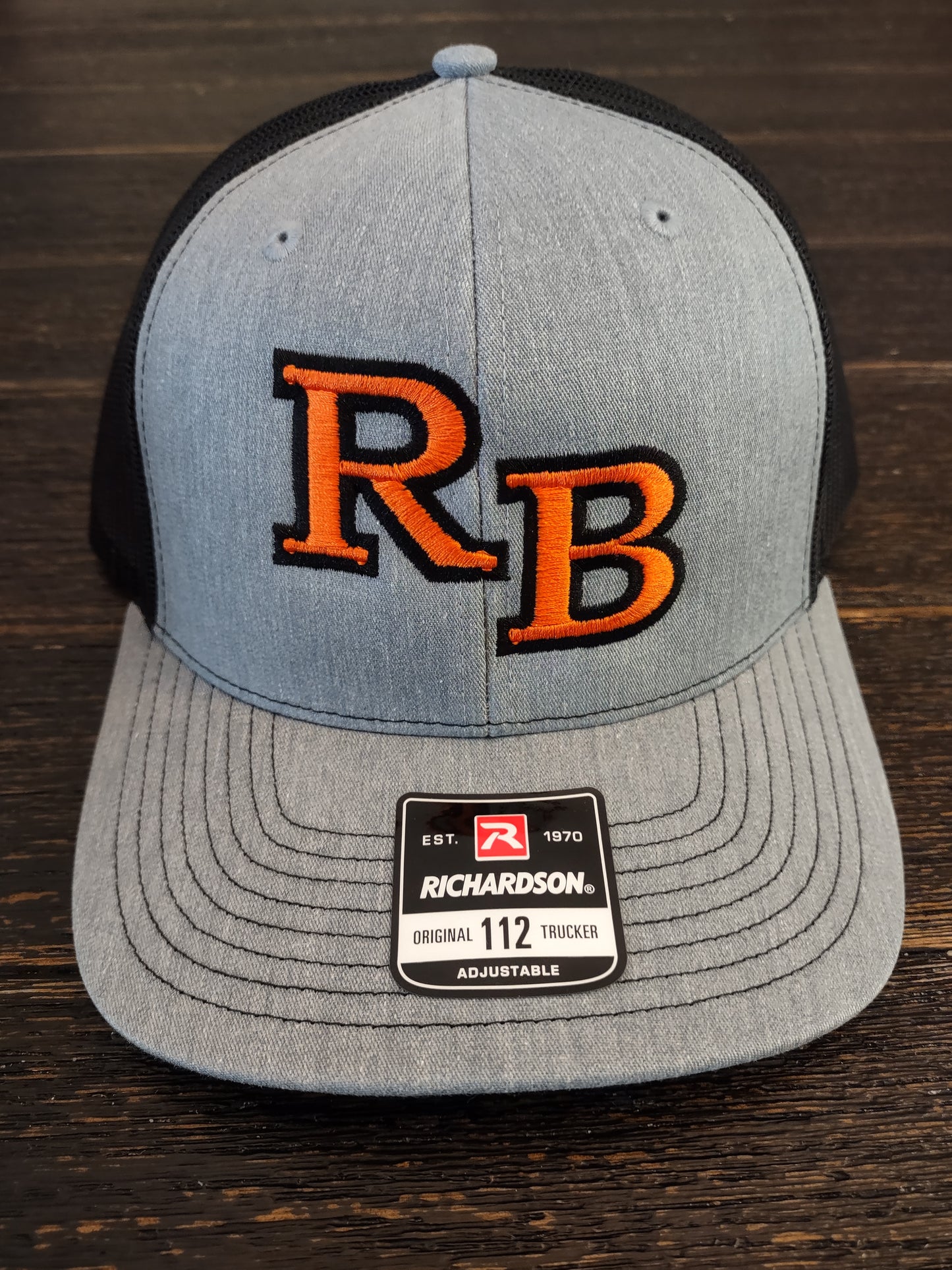 RB Stacked Flat Embroidered Hat