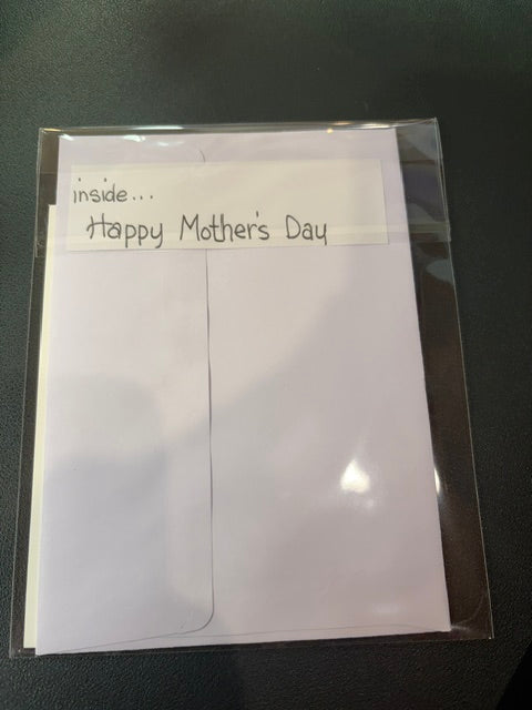 Moth Mother's Day card