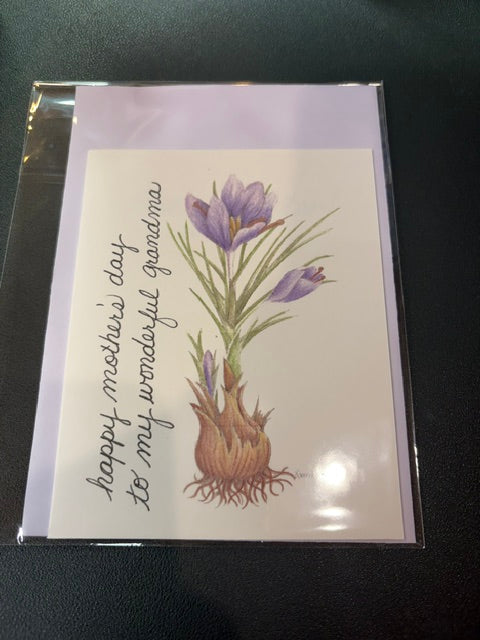 Grandma Bulb Card
