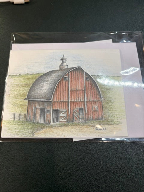 Barn Sympathy Card