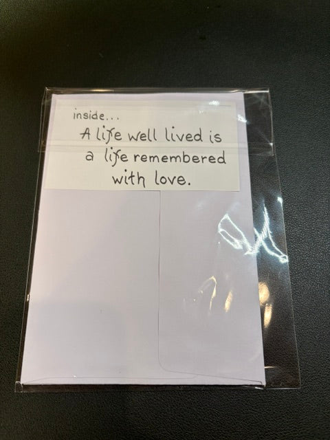 Church Sympathy Card
