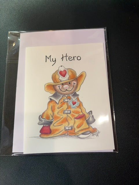 My Hero Father's Day Card