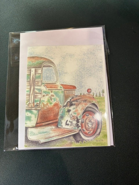 Truck Father's Day Card