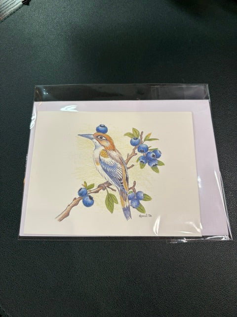 Bluebird Birthday Card