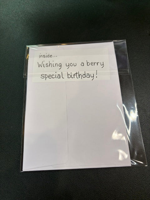 Bluebird Birthday Card