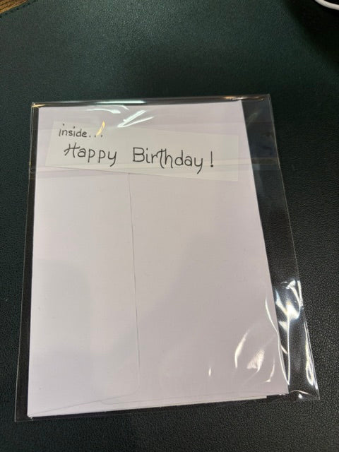 BookWorm Birthday Card