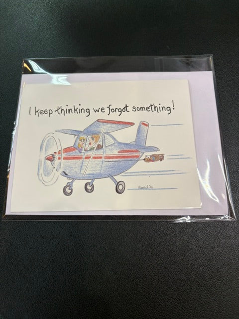 Airplane Birthday Card