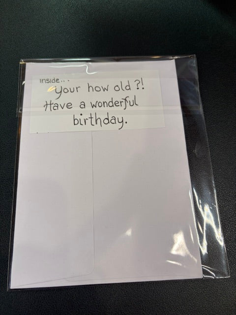 Smiling Cat Birthday Card
