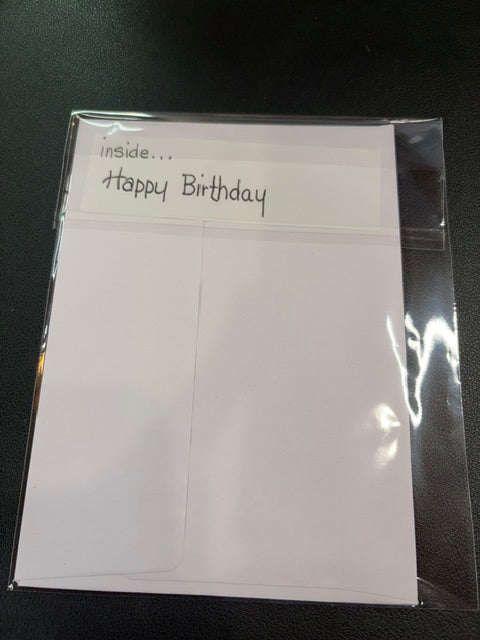 Dog Cake Birthday Card