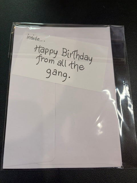 Pet faces Birthday Card