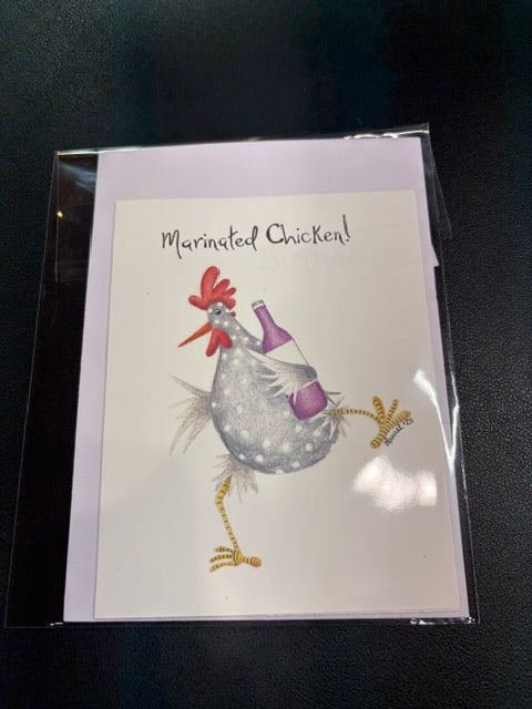 Chicken Birthday Card