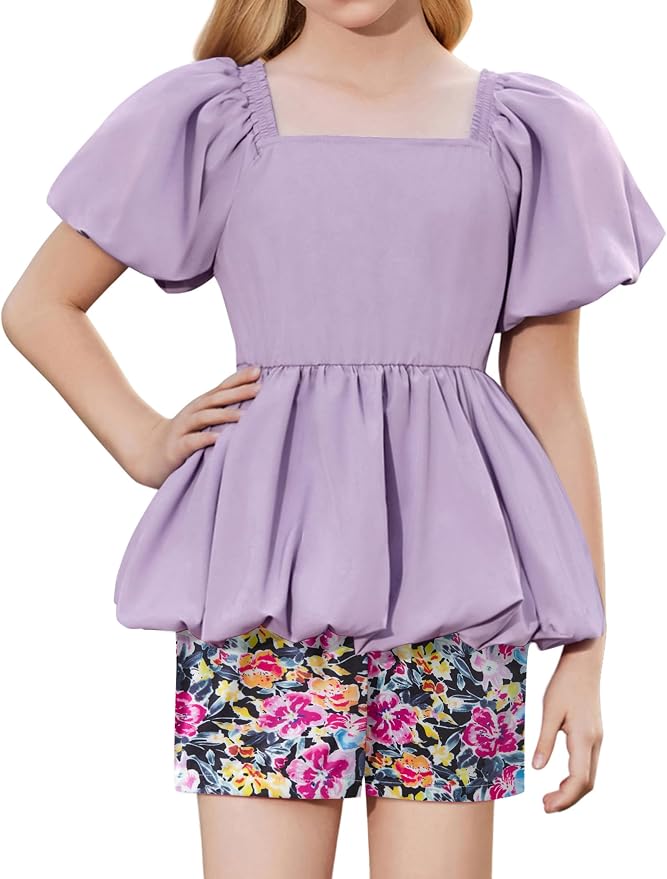 Puffer Sleeve Bubble Set