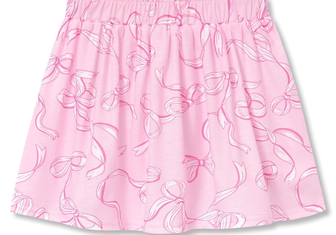 Pink Bow Skort