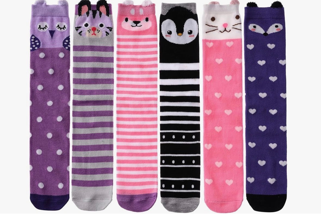 Girls Knee High Socks