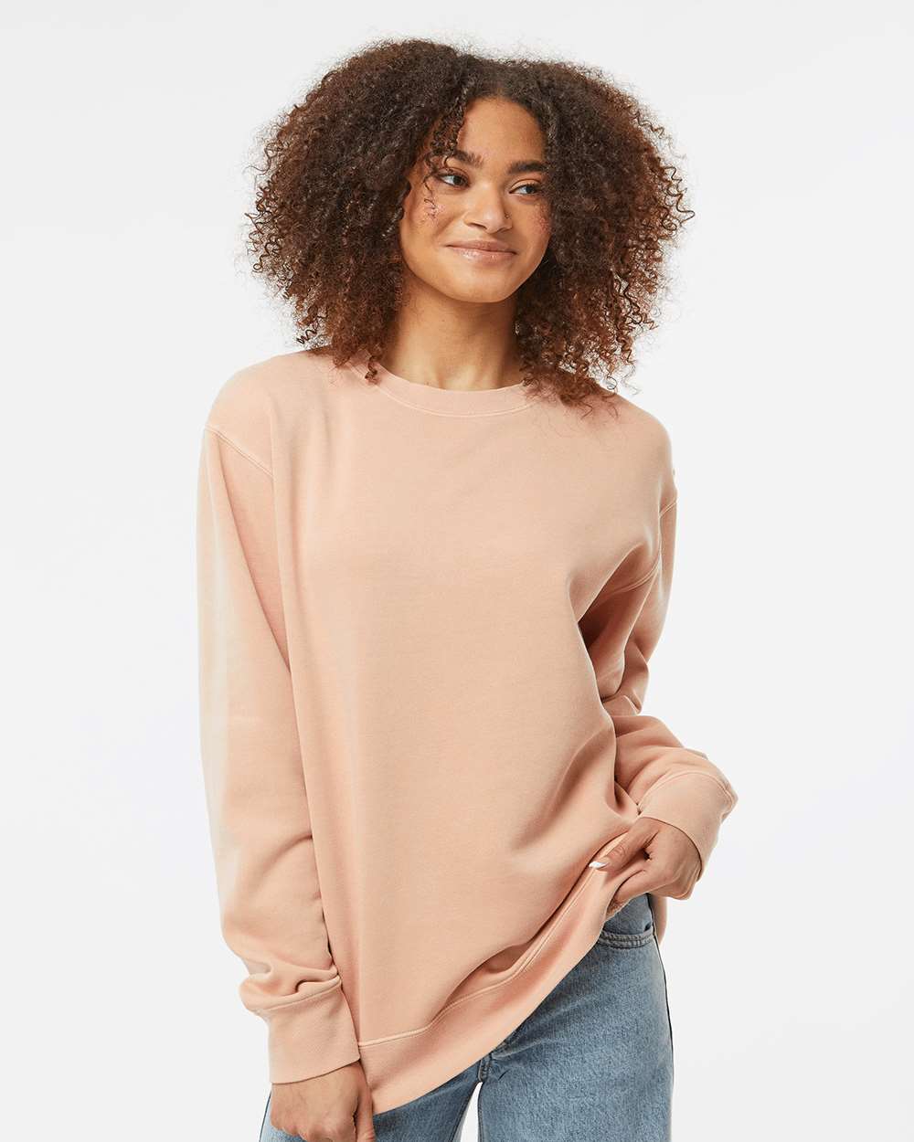 Pigment Dusty Pink 3XL Crewneck