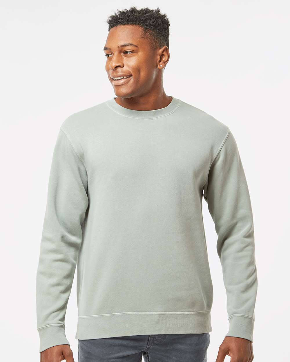 Pigment Sage XL Crewneck