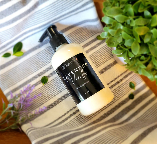 Lavender Vanilla Magnesium Lotion