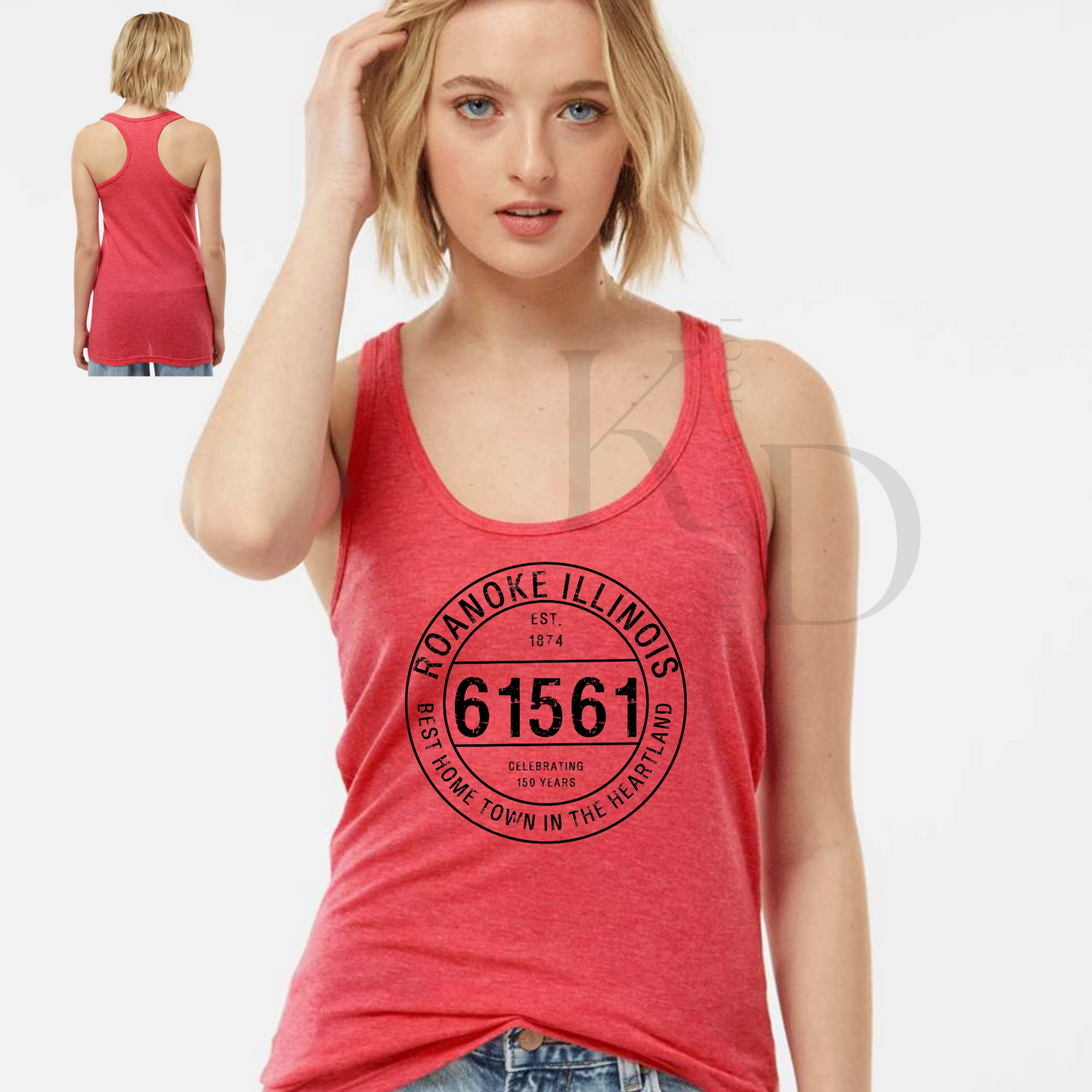 A ROANOKE Postal Zip Code Shirts Tanks BLACK DESIGN