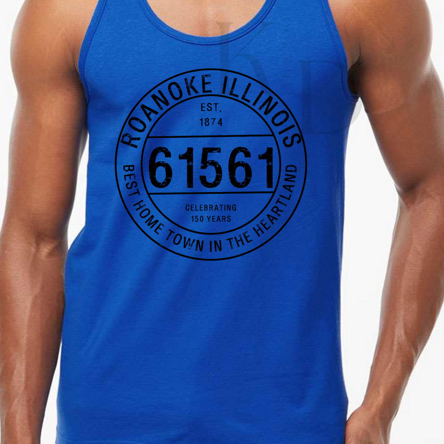 A ROANOKE Postal Zip Code Shirts Tanks BLACK DESIGN