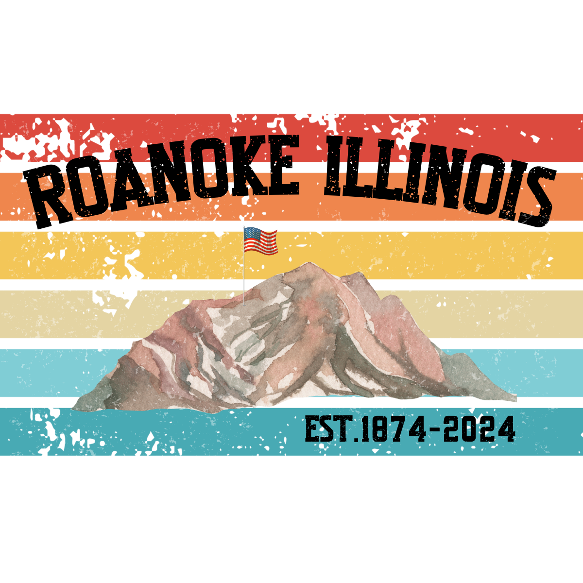 Roanoke Car Coasters SET OF 2.