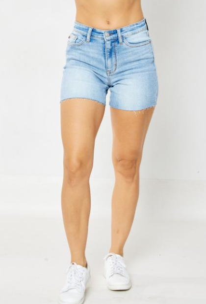 Judy Blue (15276) High Waist Faded Shorts