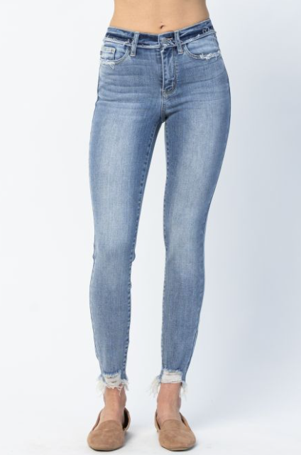 PLUS SIZE Judy Blue (82408) Mid-Rise Skinny Jeans