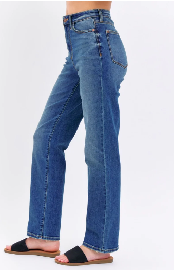 Judy Blue Shannon High-Rise Straight Leg Jeans JB8601