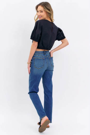 Judy Blue Shannon High-Rise Straight Leg Jeans JB8601