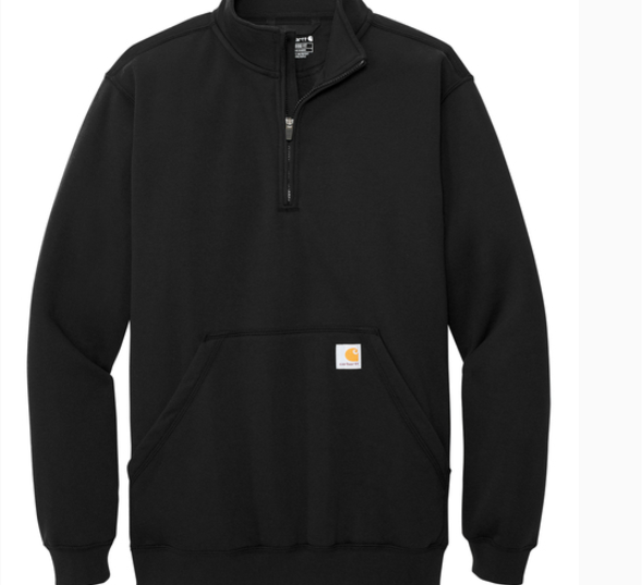 Carhartt® Midweight 1/4-Zip Mock Neck Sweatshirt. CT105294