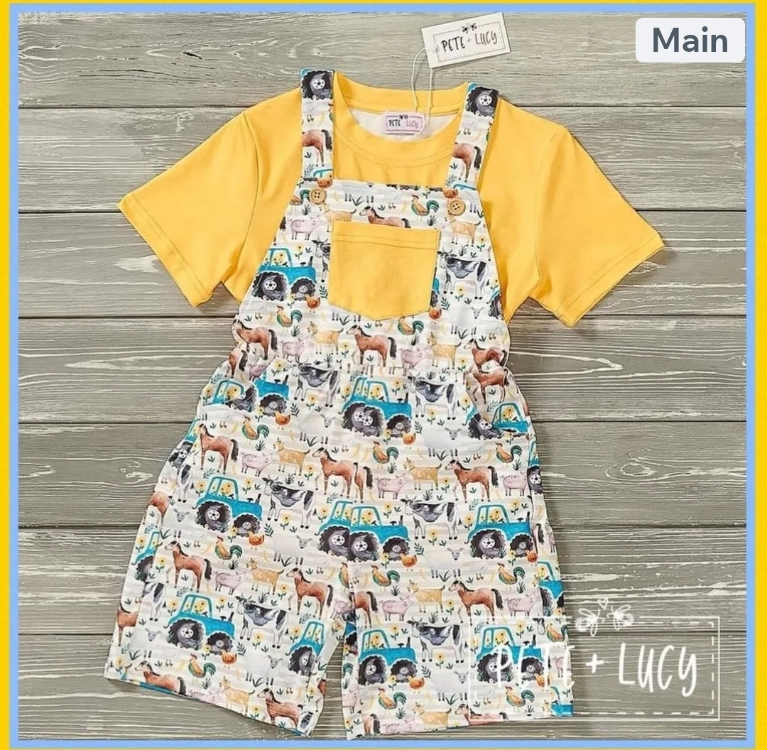 Down on the Farm Overalls