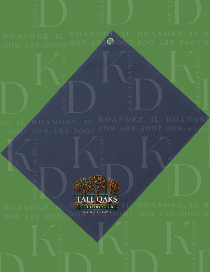 Embroidered Golf Towel