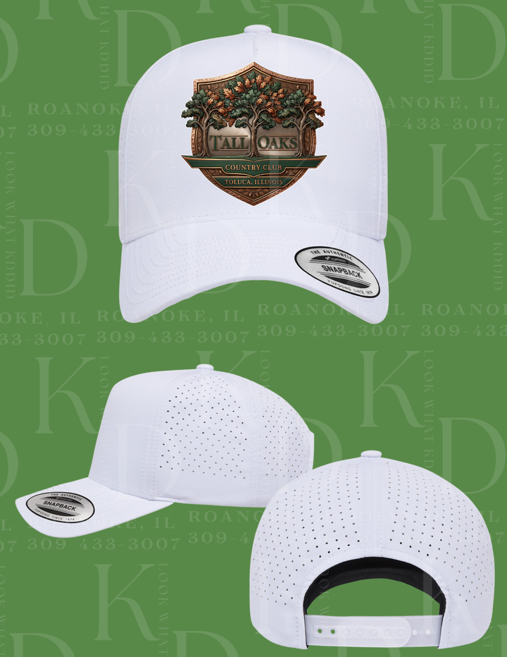 Printed Hat TALL OAKS